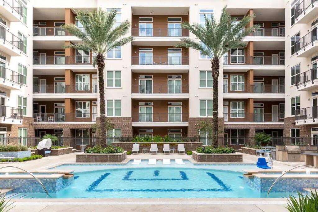 יוסטון Luxury Apartment With King Bed And Pool And Free Parking 4 מראה חיצוני תמונה